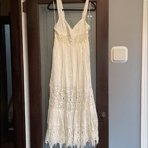 Free People white dress. Worn once on vacation.